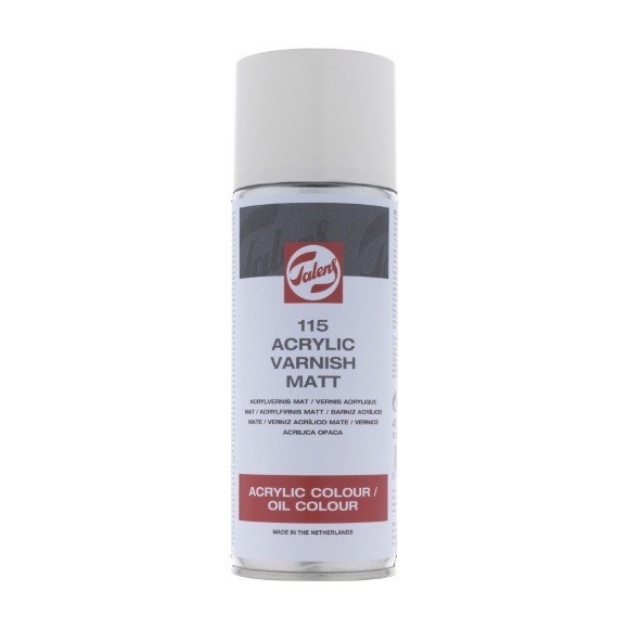 Лак покровный акриловый для живописи Матовый (115) аэрозоль 400мл Royal Talens Лак покровный акриловый для живописи Матовый (115) аэрозоль 400мл Royal Talens