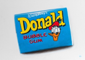 Painting Donald, blue, artist Kolomiyets Ruslan