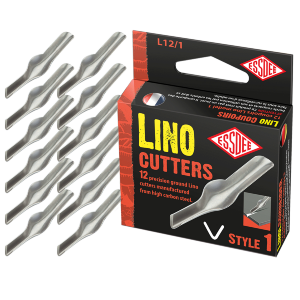 Набор резцов для линогравюры №1 12шт L12/1 ESSDEE