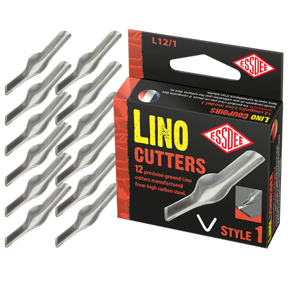 Набор резцов для линогравюры №1 12шт L12/1 ESSDEE