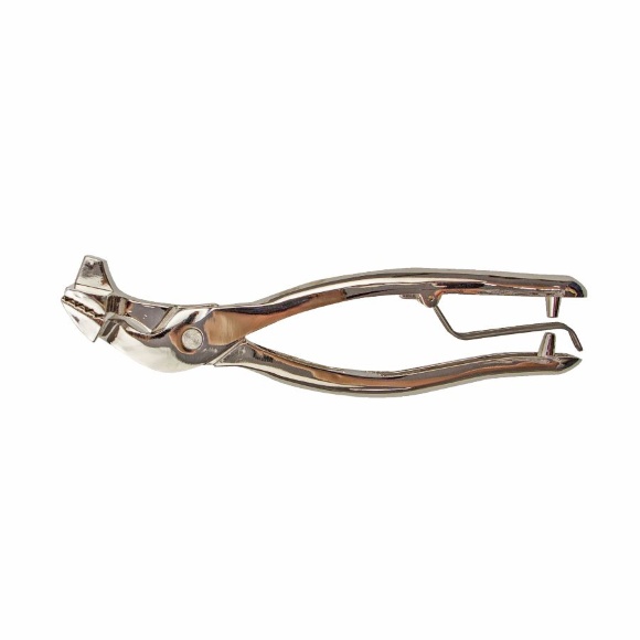 Щипцы для натяжения никелированной стали ширина 6см ручка 20см DK ART