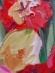 Painting Tulips, artist Nina Lytvyn