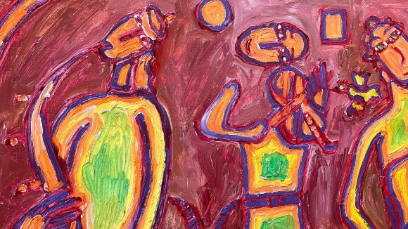 Painting 7:40, artist Boyko Peter Painting 7:40, artist Boyko Peter