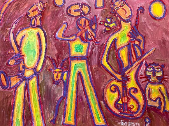 Painting 7:40, artist Boyko Peter Painting 7:40, artist Boyko Peter