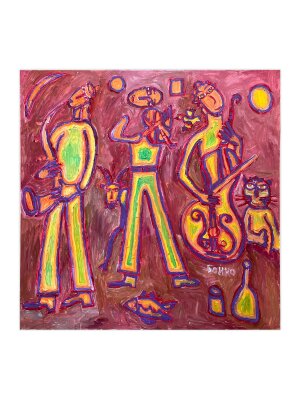 Painting 7:40, artist Boyko Peter Painting 7:40, artist Boyko Peter
