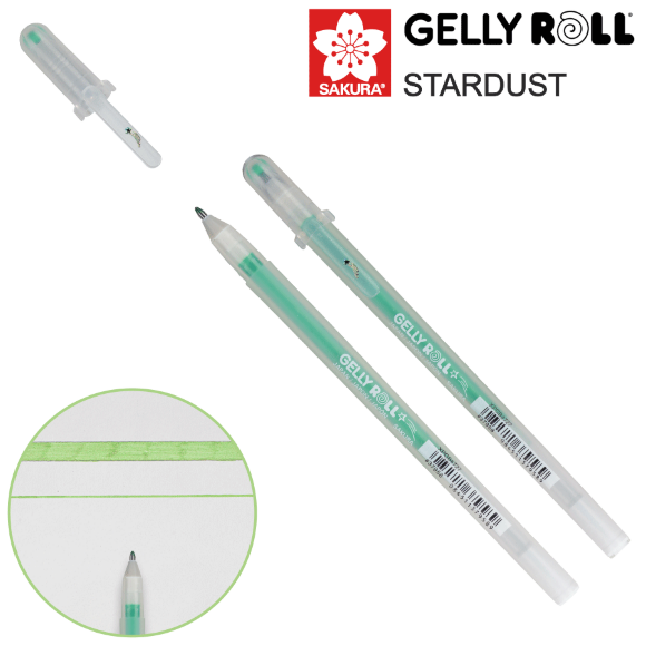 Ручка гелевая STARDUST Gelly Roll Бирюзовый Sakura Ручка гелевая STARDUST Gelly Roll Бирюзовый Sakura