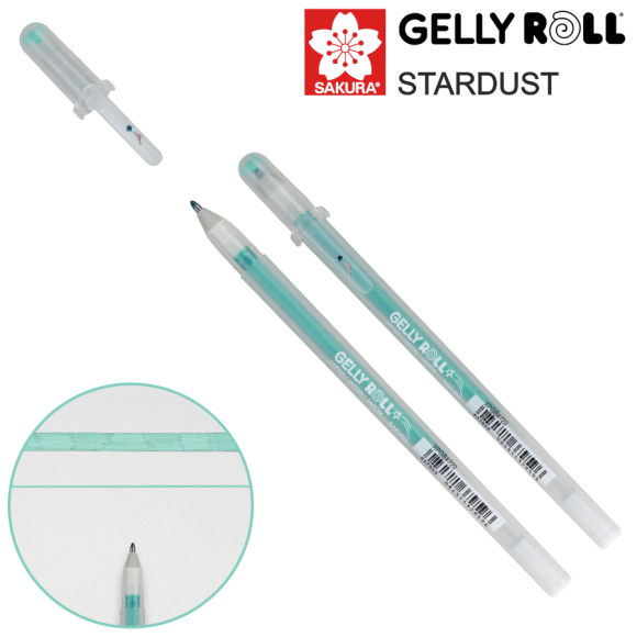 Ручка гелева STARDUST Gelly Roll Бірюзовий Sakura