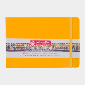 Блокнот для графики Talens Art Creation А5 (14,8х21см) 140г/м2 80л Golden Yellow Royal Talens