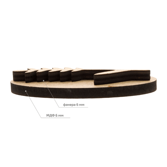 Штамп для забойки №17 серия Ботаника 2х10см ROSA TALENT