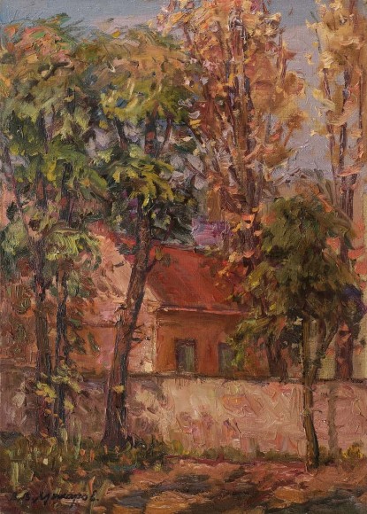 Painting 1987, artist Makarov Viktor