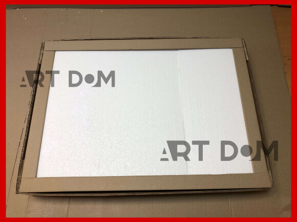 Коробка 50 х 70 см, упаковка для картин, скульптур, предметів мистецтва