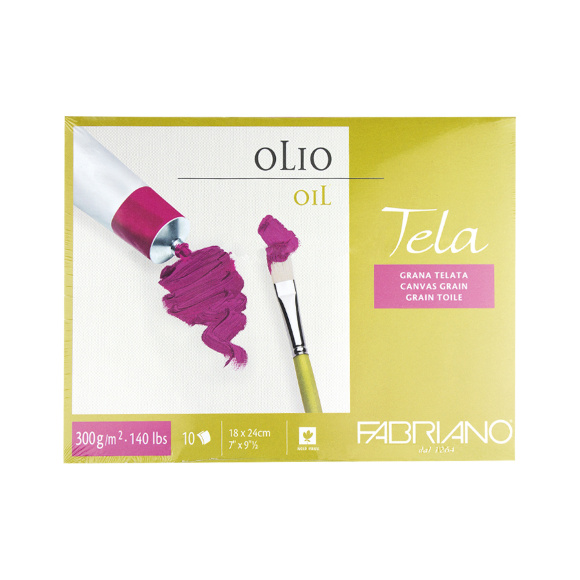 Склейка Tela 300г/м2 10л текстура холста Fabriano