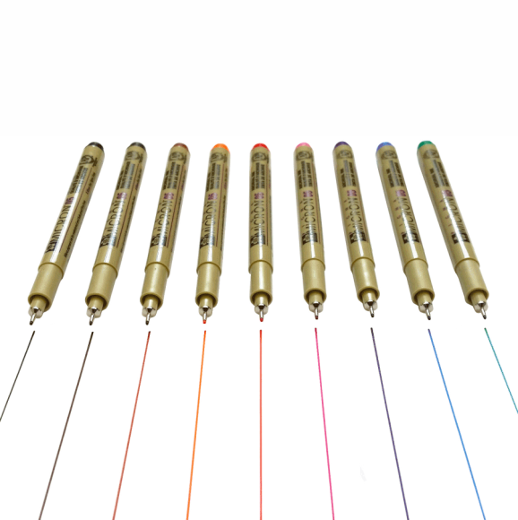 PIGMA MICRON 9-Piece Liner Set, Multicolor, Sakura