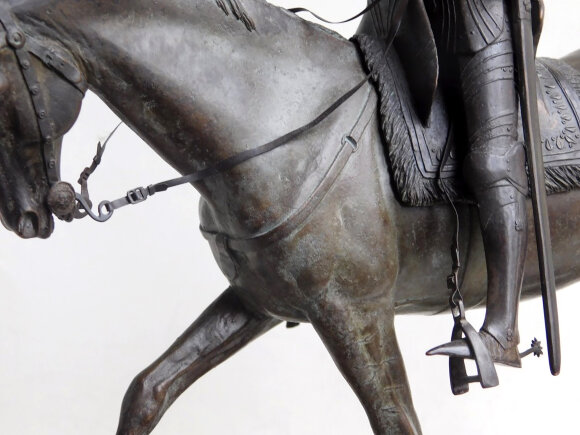 Скульптура Лицар XV ст., автор Шевчук Дмитро Скульптура Лицар XV ст., автор Шевчук Дмитро