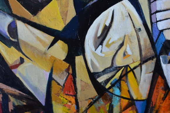 Painting Kaleidoscope, artist Andriy Kreminsky