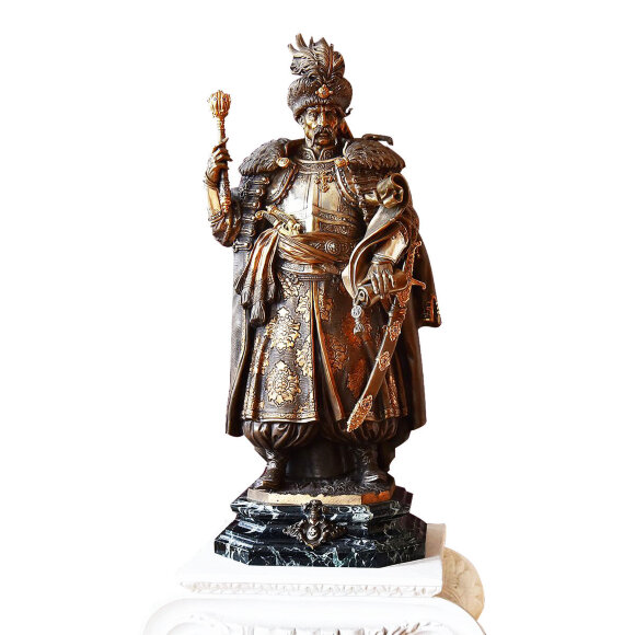 Sculpture Hetman, author Ozyumenko Andrey Sculpture Hetman, author Ozyumenko Andrey