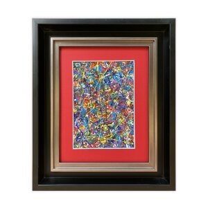 Painting Chaos, artist Zaven Martirosyan Painting Chaos, artist Zaven Martirosyan