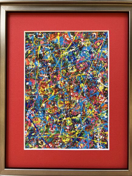 Painting Chaos, artist Zaven Martirosyan