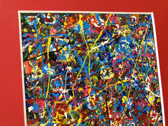 Painting Chaos, artist Zaven Martirosyan