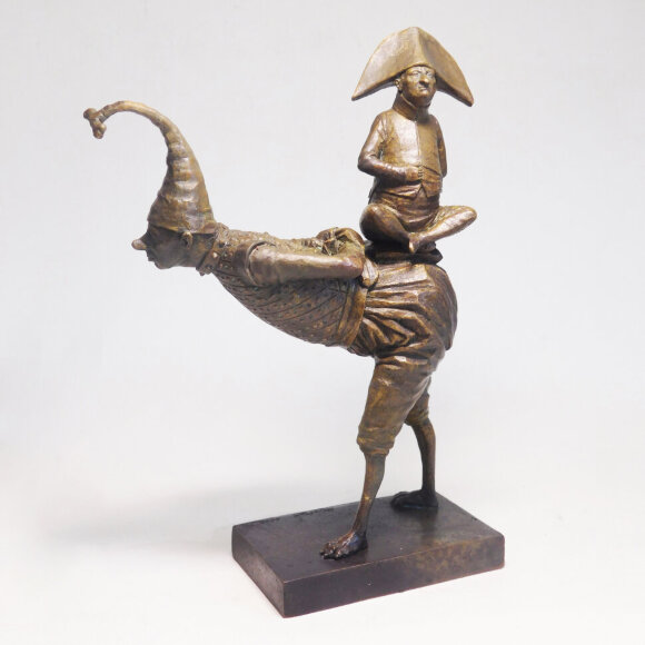 Скульптура Клоунада, автор Шевчук Дмитрий - продано