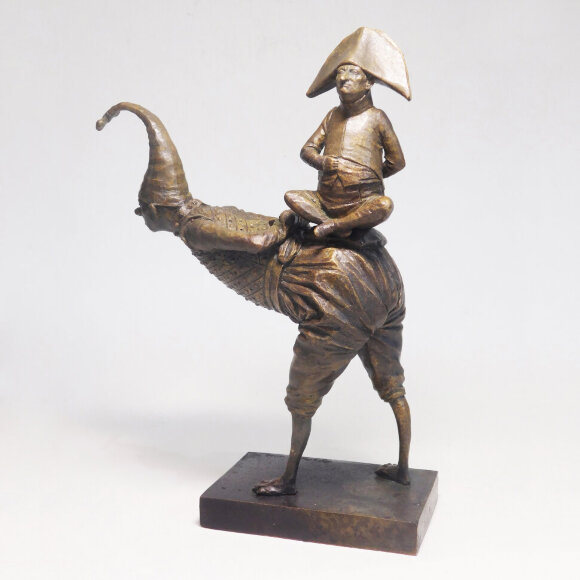 Скульптура Клоунада, автор Шевчук Дмитрий - продано