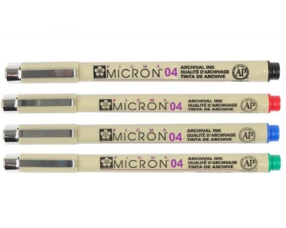 Лінер PIGMA MICRON (0.4), 0,4мм чорний Sakura