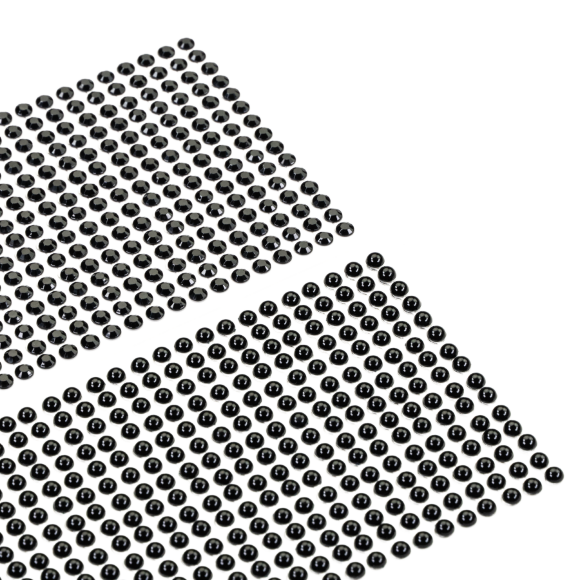 Жемчужины самоклеющиеся Черные 5мм 375шт ROSA Talent