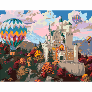 Картина по номерам „Dream Castle“ 35×45см ROSA START