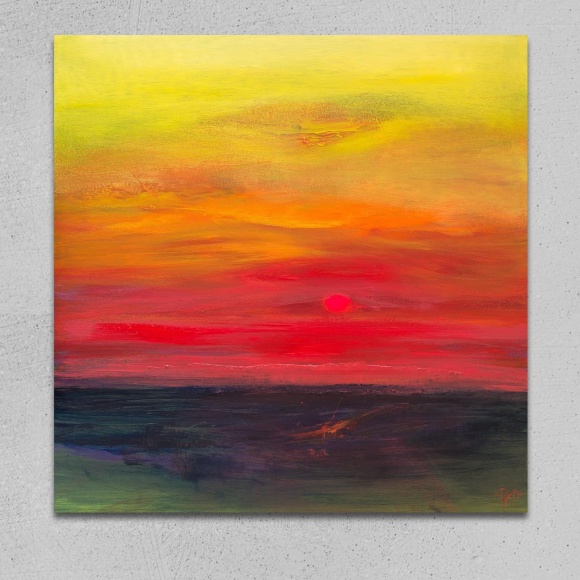 Картина 21:00, художник Коломиец Руслан Картина 21:00, художник Коломиец Руслан