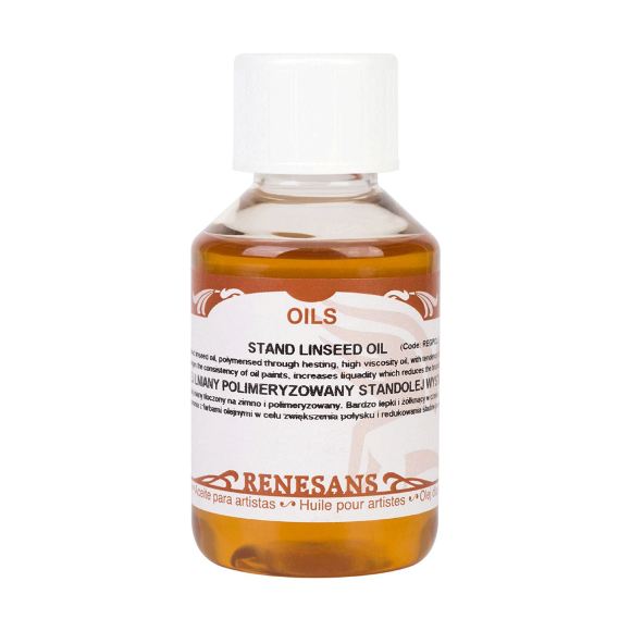 Масло льняное полимеризованное 250мл Renesans