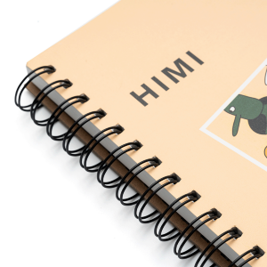 Блокнот на спирали для гуаши, 18х25см, 160г/м2, 50л, Анимационный дизайн, HIMI