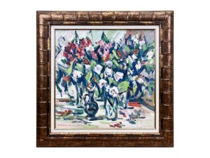 Painting Still life, flowers, artist Nikolay Neklyuenko Painting Still life, flowers, artist Nikolay Neklyuenko