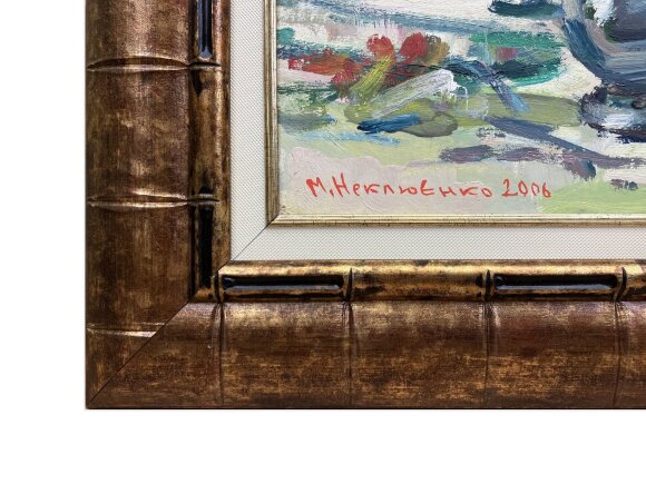 Painting Still life, flowers, artist Nikolay Neklyuenko Painting Still life, flowers, artist Nikolay Neklyuenko