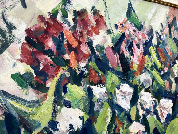 Painting Still life, flowers, artist Nikolay Neklyuenko Painting Still life, flowers, artist Nikolay Neklyuenko