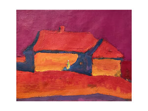 Картина Хуторок, художник Криволап Анатолій Картина Хуторок, художник Криволап Анатолій