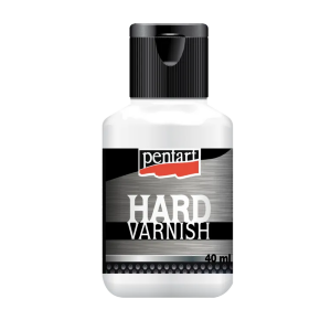 Лак финишный на водной основе "Hard" глянцевый 40 мл.