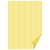 Папір з малюнком "Лінійка" двосторонній Жовтий 21х31см 200г/м2 Heyda