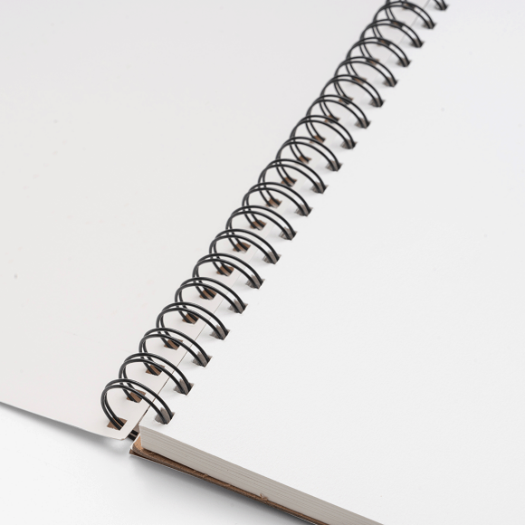 Блокнот на спирали Mixed Media, 22,9х30,5см, 180г/м2, 40л, HIMI