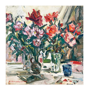 Painting Flower Still Life, artist Nikolay Neklyuenko Painting Flower Still Life, artist Nikolay Neklyuenko