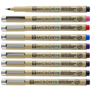 Ручка PIGMA MICRON PN Черный (0.4-0.5мм), Sakura