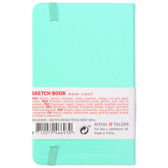 Блокнот для графики Talens Art Creation А5 (13х21см) 140г/м2 80л Fresh Mint Royal Talens