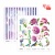 Бумага для скрапбукинга „Floral Poem“ 19 двухсторонняя 30,48х30,48см 200г/м2 ROSA TALENT