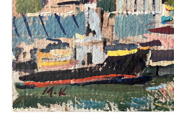 Картина У берега, художник Кокин Михаил Картина У берега, художник Кокин Михаил