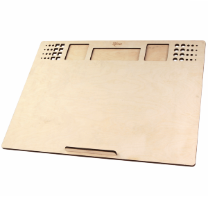 Мольберт-планшет настольный В3 63×6×48см с отверстиями фанера В УПАКОВКЕ ROSA Studio