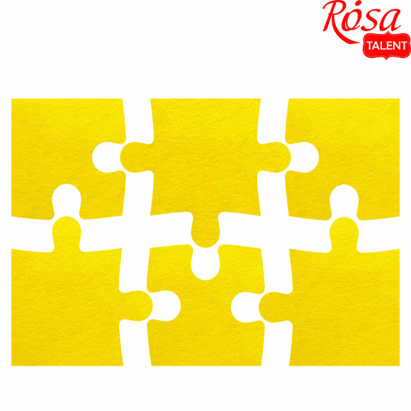 Подставки под горячее "Пазл" 6шт фетр 4мм 21х29,7см ROSA TALENT Подставки под горячее "Пазл" 6шт фетр 4мм 21х29,7см ROSA TALENT