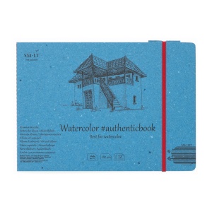Альбом для акварели AUTHENTIC А5 (24,5х17.6см) 280г/м2 12л SM-LT Art Альбом для акварели AUTHENTIC А5 (24,5х17.6см) 280г/м2 12л SM-LT Art