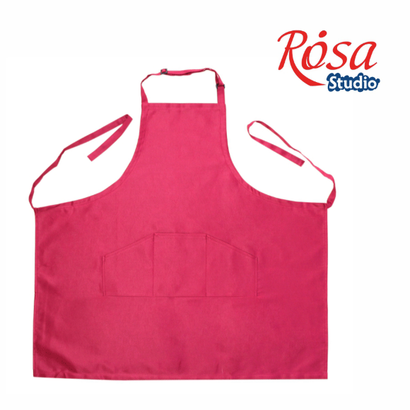 Фартук взрослый 96х90см бордо грета ROSA Studio
