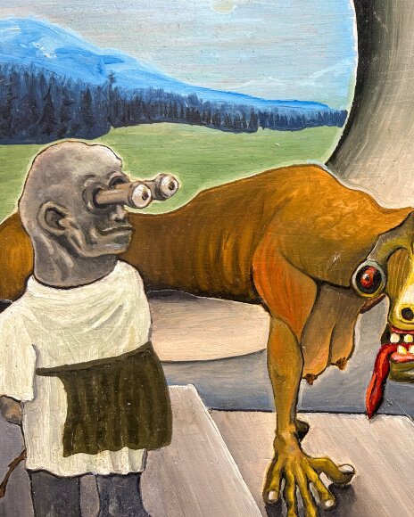 Painting Democracy, artist Serhii Maistrenko Painting Democracy, artist Serhii Maistrenko