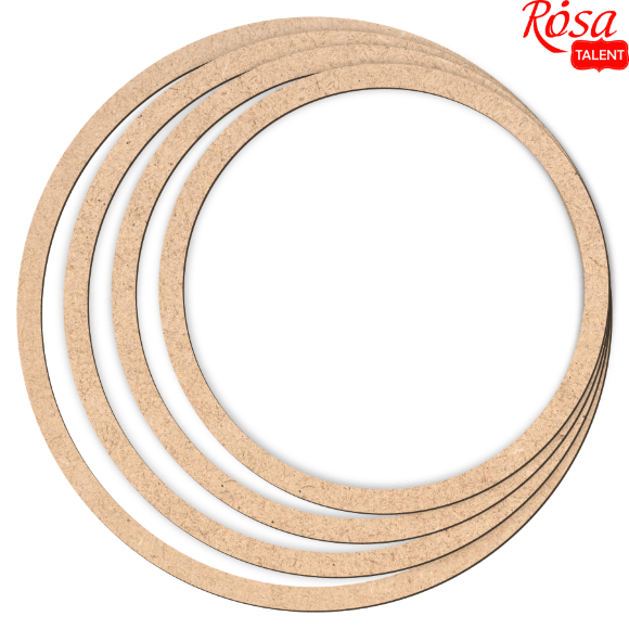 Набор заготовок „Ловцы снов“ МДФ 5шт ROSA Talent Набор заготовок „Ловцы снов“ МДФ 5шт ROSA Talent