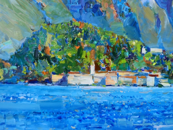 Картина Озеро Комо, художник Дулин Егор